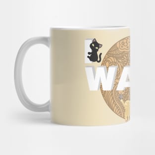 I WANT U CATS MANDALA Mug